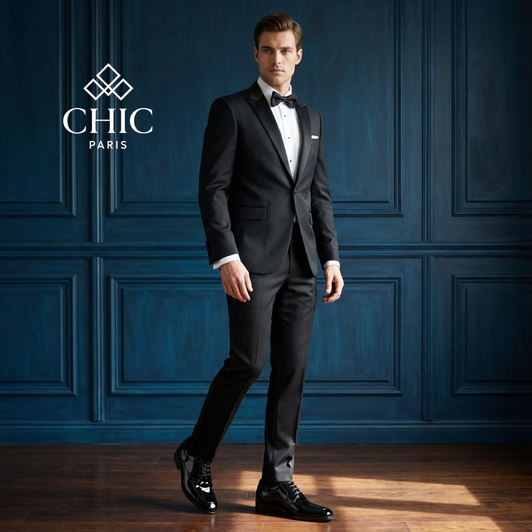 Chic Bold Tuxedo